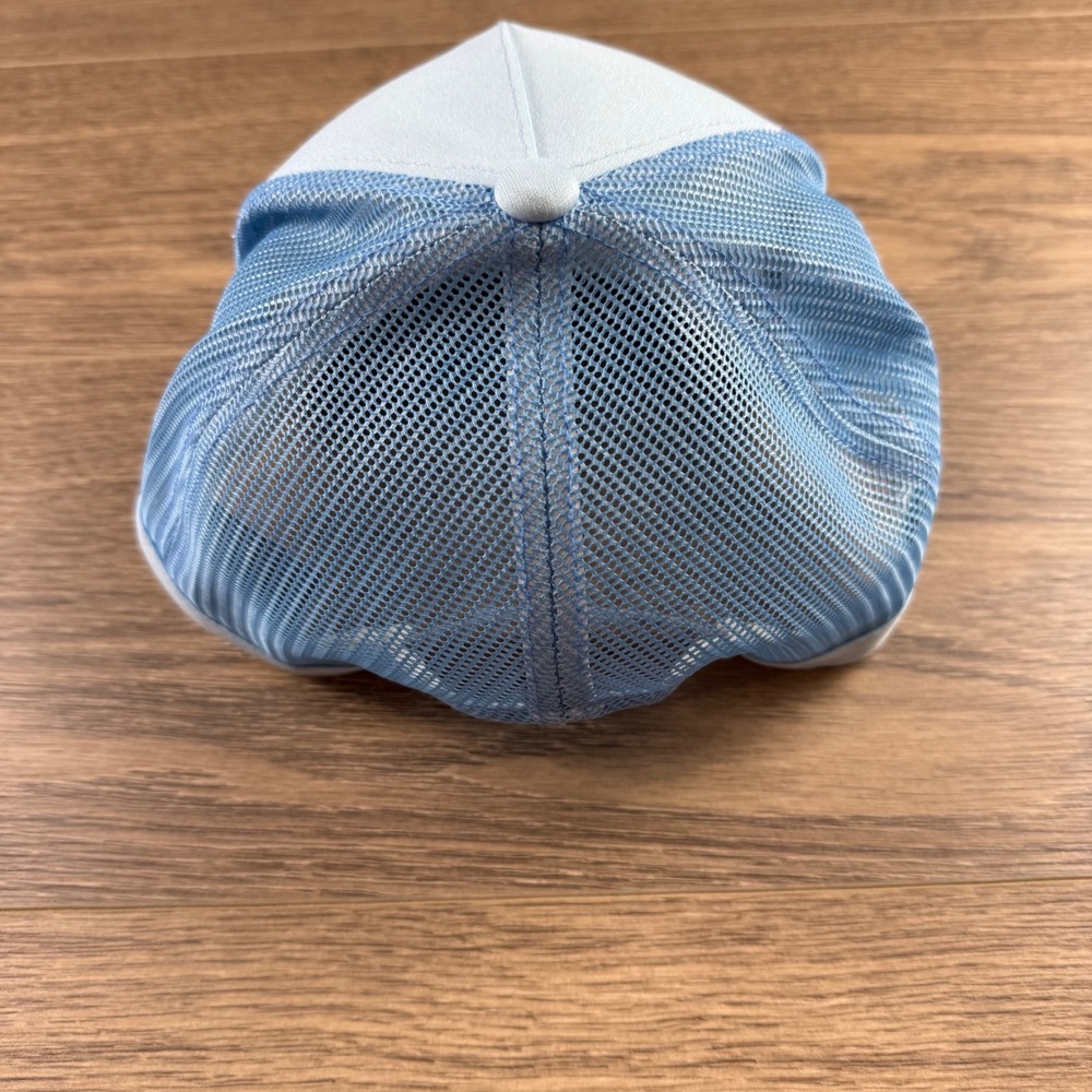 G/Fore Soutache Knit Interlock Tall Trucker Hat, Adjustable, One Size Blue NWT - Picture 4 of 9